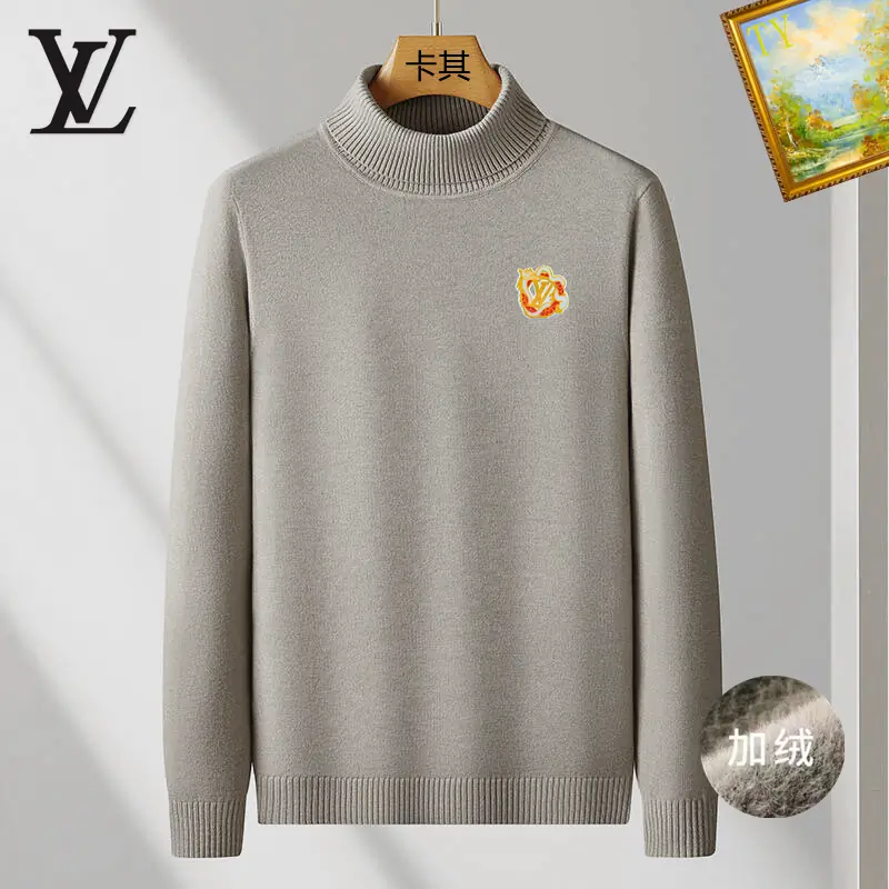 louis vuitton lv pull  manches longues pour homme s_12636b7